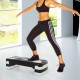 Step fitness plastic black and grey 80x31cm...