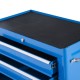 Steel blue body 61.5x33x85cm...