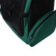 Transportin 2 en 1 Verde y Negro Oxford Acero 35x27...