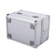 Valise professionnelle en aluminium blanc 15x15x20cm...