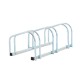 Parking 3 bicycles silver steel 70,5x33x27...