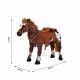 Jouet cheval brun felpa 85x28x60cm...