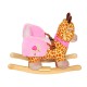 Balancin bebe Girafa tissu 60x33x40cm...