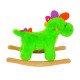 Balancin bambino dinosauro tessuto 61x23x43cm...