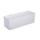 Sgabello pieghevole legno bianco 110x38x38cm...