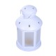 Faro decorativo bianco led 12 x 21cm...