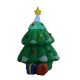 Weihnachtsbaum Multicolor Stoff 80x70x130-160cm...