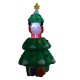 Weihnachtsbaum Multicolor Stoff 80x70x130-160cm...