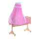 Babybett rosa Holz 94x50x140cm...