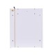 Specchio bagno vetro bianco 80x60x15cm...