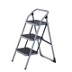 Aluminum staircase silver 92x48x62cm...