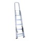Aluminum staircase plated 166x95x45cm...