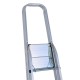 Escalier en aluminium plaqué 166x95x45cm...