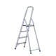 Aluminum staircase silver 144x80x43cm...