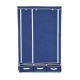 Armario Plegable Tela Azul 110x46x168cm...