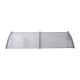 Marquee de teto de alumínio transparente 200x100x2.