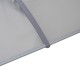Concha de teto de alumínio transparente 300x100x2.