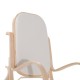 Silla Mecedora Madera Beige 53,5x97x101cm...