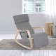 Chair grey wood 66,5x88x97,5cm...