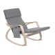 Chair grey wood 66,5x88x97,5cm...