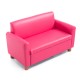 Sillón para Niños PU Rosado 84x42,5x53cm...