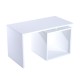 Tavolino in legno bianco 77x40x44cm...