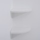 Floating shelves white wood 30 x 30 x 2cm.