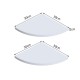 Estantes Flotantes Madera Blanco 30 x 30 x 2cm...