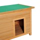 Caso cane giallo legno 85x58x58cm...