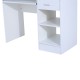 Table d'ordinateur mdf blanc 106x50x93,5cm...