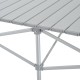 Folding table for camping terrace or garden - color.