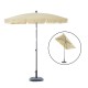 Terraço parasol jardim ou pátio - cor bege -...