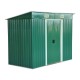 Cobertizo Galvanizado Placa Verde 237x119x181cm...