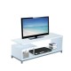 Mueble para Televisor Madera Blanco 114x40x40,5cm...