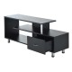 Mueble para Televisor Madera Negro 152x40x60,5cm...