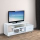 Móveis para televisão de madeira branca 152x40x60,5cm...