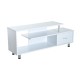 Mueble para Televisor Madera Blanco 152x40x60,5cm...