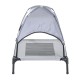 Cama para Mascotas Tela Gris 76x61x76cm...