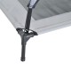 Cama para Mascotas Tela Gris 76x61x76cm...