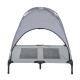 Bed for pets grey fabric 92x76x192cm...