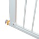 Safety barrier white iron 74-95 x 70cm...