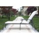 Reclining sunbed garden terrace or pool - co.