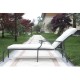 Reclining sunbed garden terrace or pool - co.