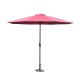 Parasol en pente pour terrasse et pot.