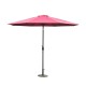 Parasol en pente pour terrasse et pot.