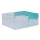 Gabinete de ferro banhado 144x112x60cm...