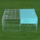 Plated iron enclosure 144x112x60cm...