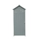 Gartenhaus grau Holz 77x54,2x179cm...