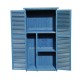 Garden shed with blind blue wood 87...