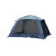 Type de tente pliable vers l'avant pour le camping - bleu oscu.